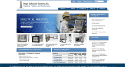 Desktop Screenshot of hopeindustrial.co.uk