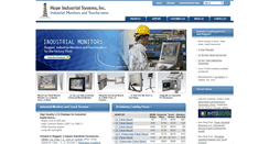 Desktop Screenshot of hopeindustrial.com